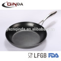 New alumiunm hard anodized fry pan with stainless steel handle